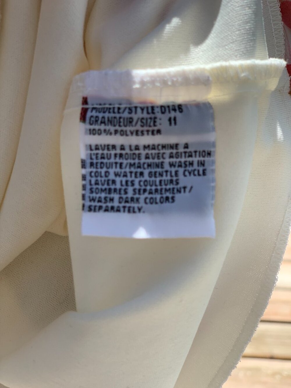 Vintage Slip Dress 11 Cream Pink Floral Sheer Chiffon Midi Sleeveless Romantic - Picture 9 of 14